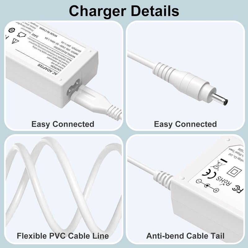 Onadrive Power Cord Compatible for Cricut Explore Air 2-18V Power Cord Compatible for Cricut Maker, Cricut Expression 2, Cricut Create, Cricut Cake Mini, Explore, Explore Air, Explore One - Image 3